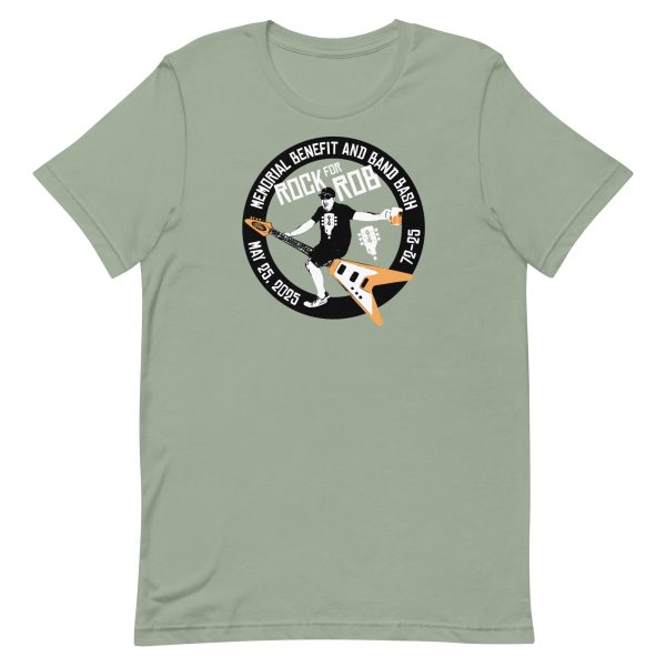 Rock For Rob Memorial Unisex t-shirt - Image 15